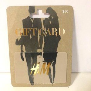 $50 H&M Gift Card still in packaging for only $35!